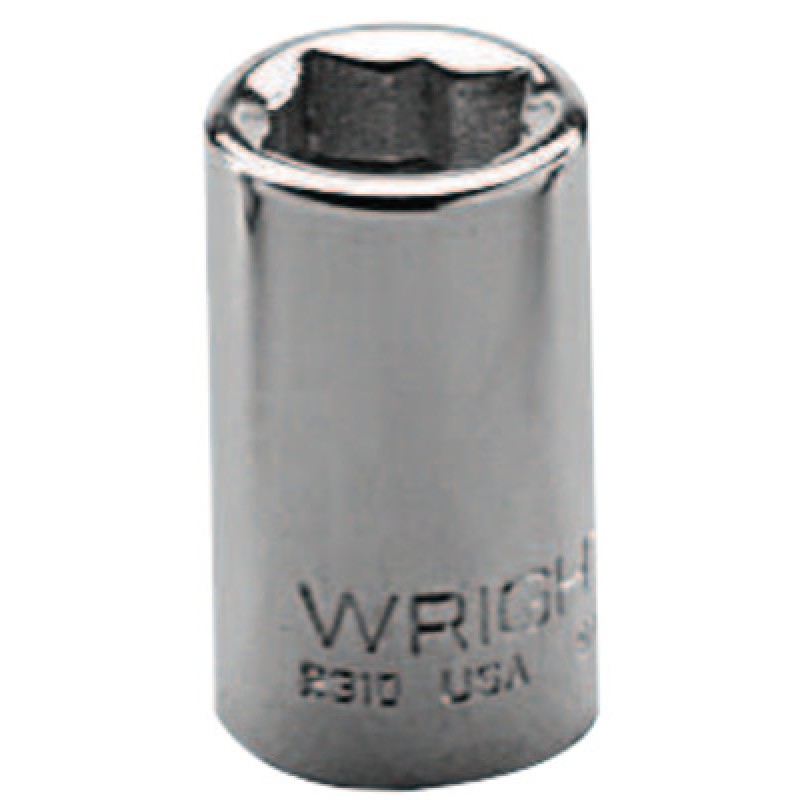 1/4" 1/4"DR 8PT SQ STD SOCKET-WRIGHT TOOL ***-875-2308