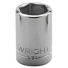 1/2" 3/8"DR 6PT STD SOCKET-WRIGHT TOOL ***-875-3016