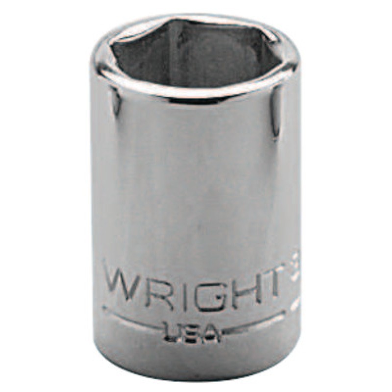 1/2" 3/8"DR 6PT STD SOCKET-WRIGHT TOOL ***-875-3016