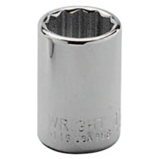 1/2" 3/8"DR 12PT STD SOCKET-WRIGHT TOOL ***-875-3116