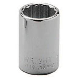9/16" 3/8"DR 12PT STD SOCKET-WRIGHT TOOL ***-875-3118