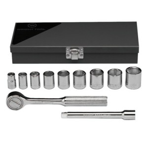11-PC. 3/8DR STANDARD SOCKET SET 6PT-WRIGHT TOOL ***-875-327