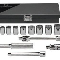 13PC. 3/8"DR. SOCKET TOOL SET 12-POINT ST-WRIGHT TOOL ***-875-330