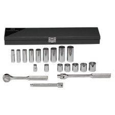 20PC. 3/8"DR. SOCKET SET6-POINT STA-WRIGHT TOOL ***-875-337