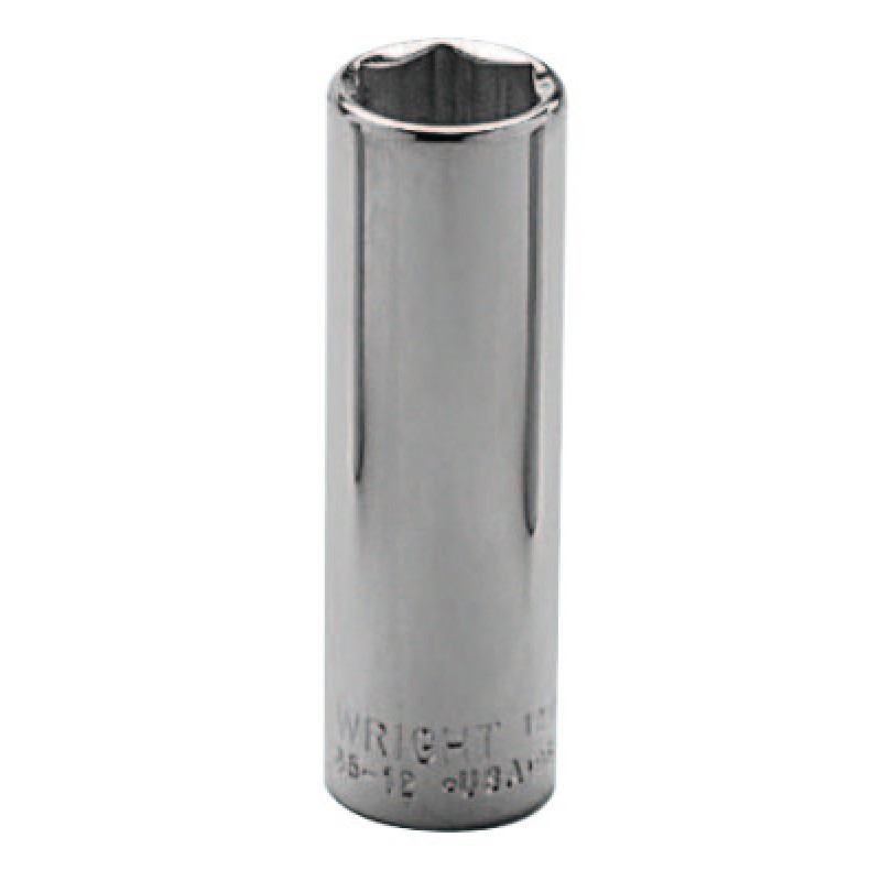 1/4" 6PT. 3/8DR DEEPSOCKET-WRIGHT TOOL ***-875-3508