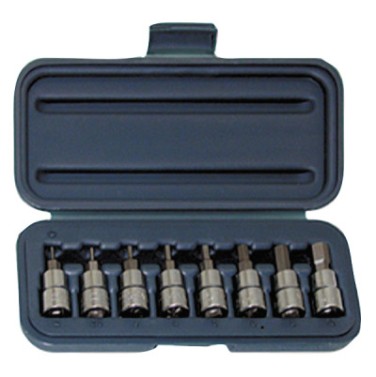 8PC. 3/8"DR. METRIC ALLEN BIT SET-WRIGHT TOOL ***-875-353