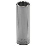 7/16" 3/8"DR 12 PT DEEPSOCKET-WRIGHT TOOL ***-875-3614