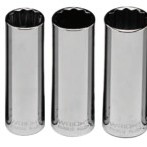 1/2"DR 8PC 12PT DEEP TRAY SET 1/2" - 15/1-WRIGHT TOOL ***-875-409