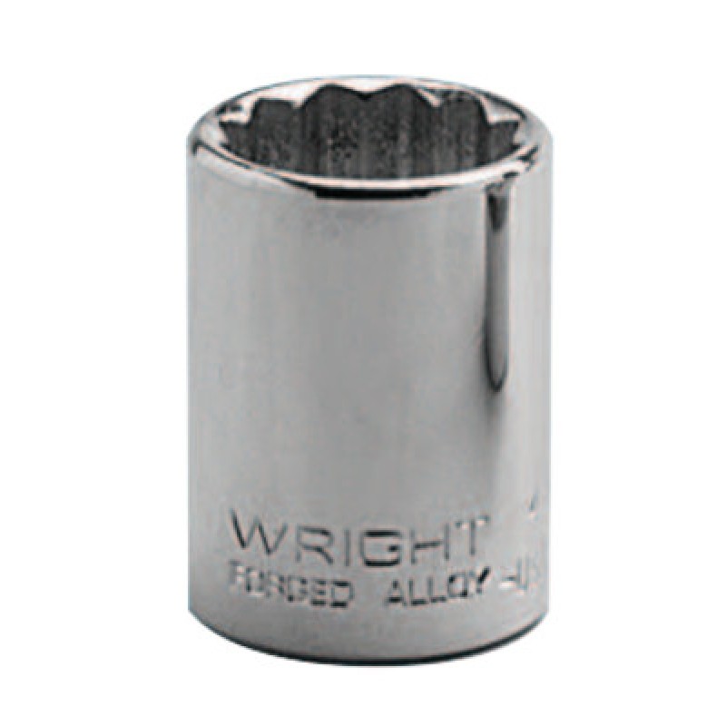 3/8" 1/2"DR 6PT STD SOCKET-WRIGHT TOOL ***-875-4112