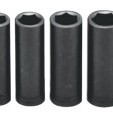 1/2"DR 11PC DEEP IMPACTTRAY SET 3/8"-1"-WRIGHT TOOL ***-875-412