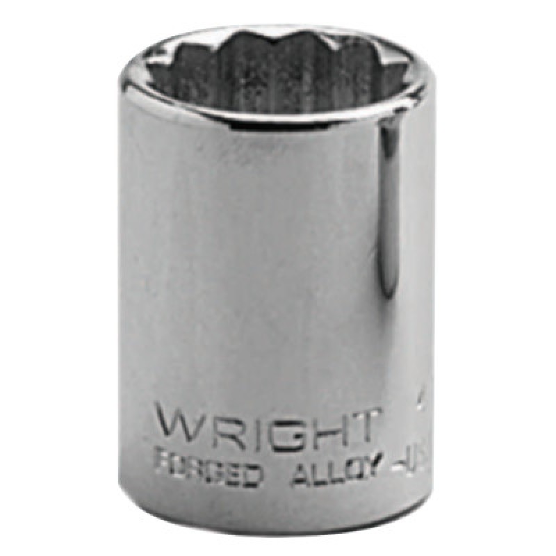 3/4" 1/2"DR 12PT STD SOCKET-WRIGHT TOOL ***-875-4124