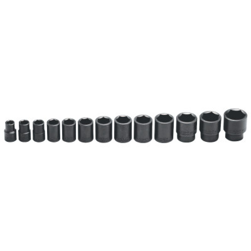 1/2"DR 13PC IMPACT TRAYSET 7/16"-1-1/4-WRIGHT TOOL ***-875-415