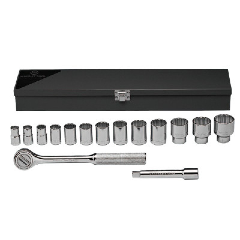 1/2"DR 15PC SOCKET SET-WRIGHT TOOL ***-875-417