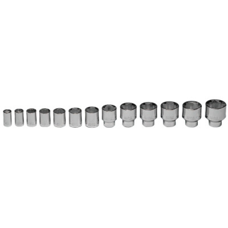 1/2"DR 13PC 8PT SOCKETSET 7/16"-1-1/4-WRIGHT TOOL ***-875-450