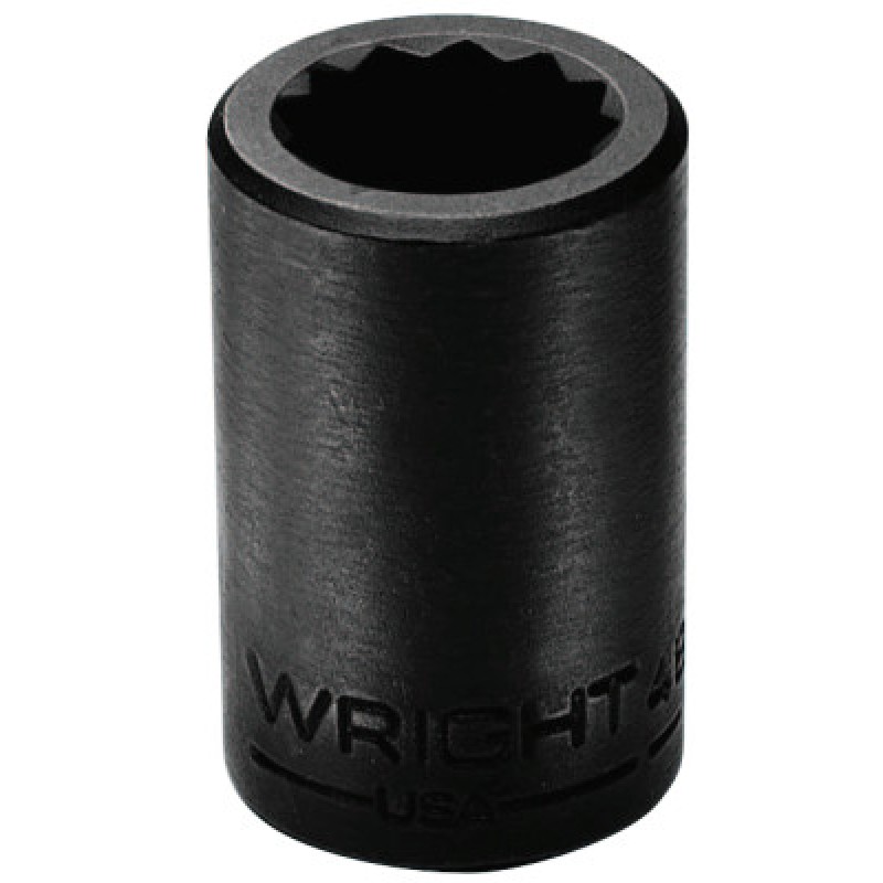 1/2" 1/2" DRIVE 12 POINTSTANDARD IMPACT SOCK-WRIGHT TOOL ***-875-4866
