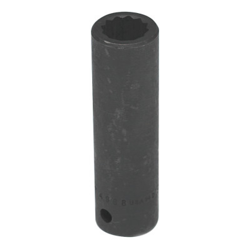 1/2" 1/2DR DEEP IMPACT SOCKET 12-PT-WRIGHT TOOL ***-875-4966
