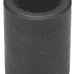15/16" #5 SPLINE DRIVE SQUARE IMPACT SOCKET-WRIGHT TOOL ***-875-5995