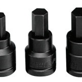 5PC. 3/4"DR IMPACT HEX BIT SOCKET SET-WRIGHT TOOL ***-875-606