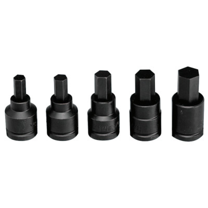 5PC. 3/4"DR IMPACT HEX BIT SOCKET SET-WRIGHT TOOL ***-875-606