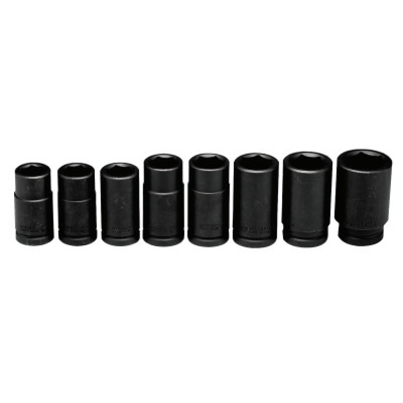 3/4"DR 8PC 6PT DEEP IMPACT SET 7/8" - 1-1/-WRIGHT TOOL ***-875-608