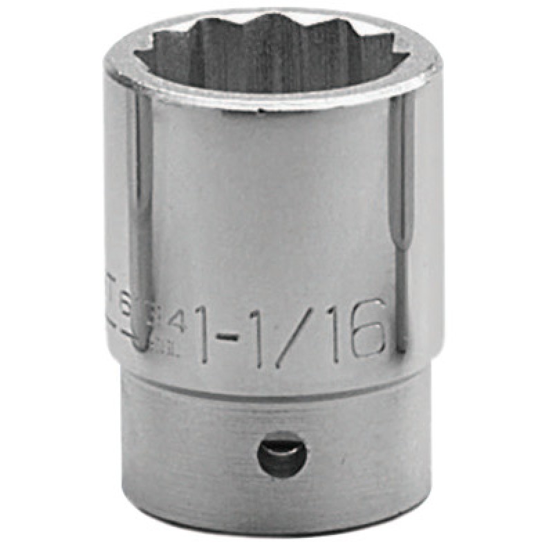 1-11/16" 3/4"DR 12PT STDSOCKET-WRIGHT TOOL ***-875-6154