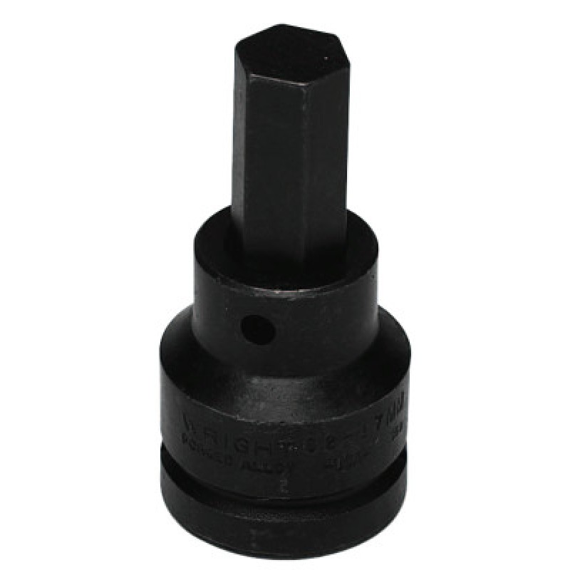 17MM 3/4DR IMPACT HEX TYPE SOCKET W/BIT-WRIGHT TOOL ***-875-62-17MM