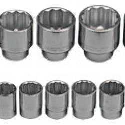 24-PC. 3/4"DR. STANDARD/METRIC 12-PT SOCKE-WRIGHT TOOL ***-875-624