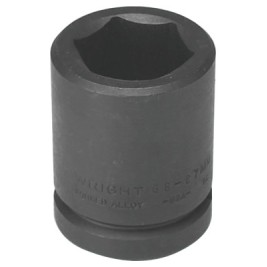 27MM 3/4"DR 6PT STD METRIC IMPACT SOCK-WRIGHT TOOL ***-875-68-27MM