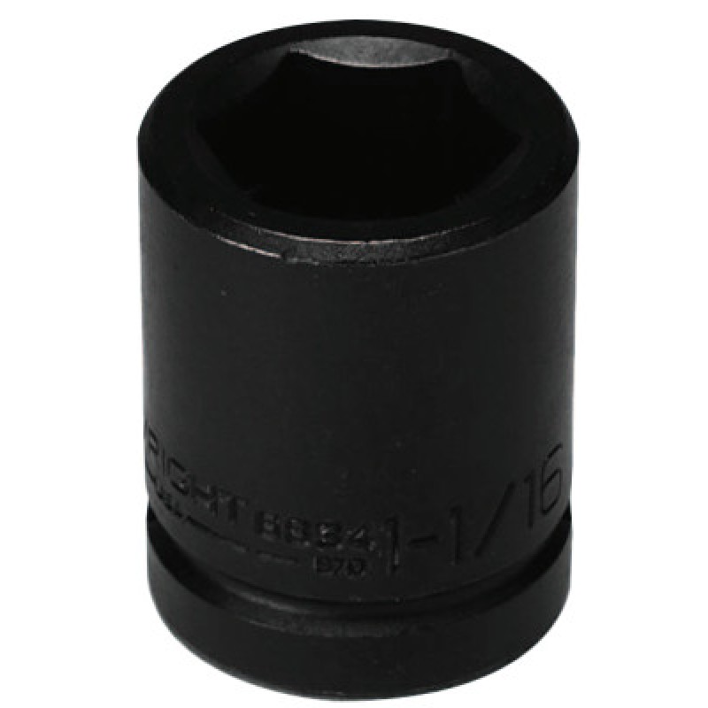 1-1/16" 3/4"DR 6PT STD IMPACT SOCKET-WRIGHT TOOL ***-875-6834