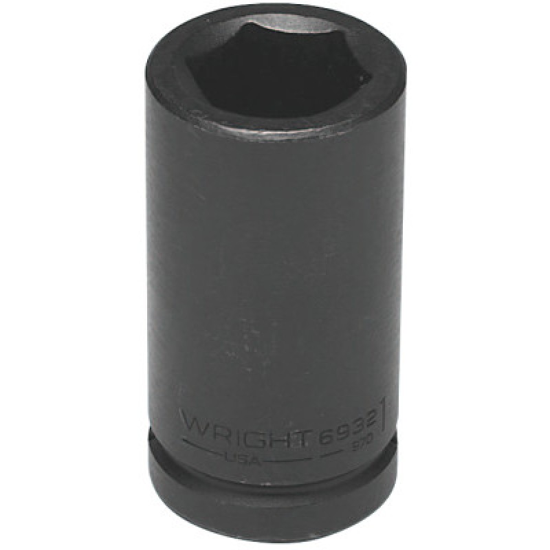 7/8" 3/4"DR 6PT DEEP IMACT SOCKET-WRIGHT TOOL ***-875-6928