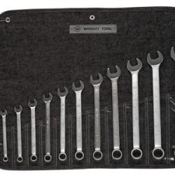 11PC COMBINATION WR SET3/8" - 1" 12 PT-WRIGHT TOOL ***-875-711