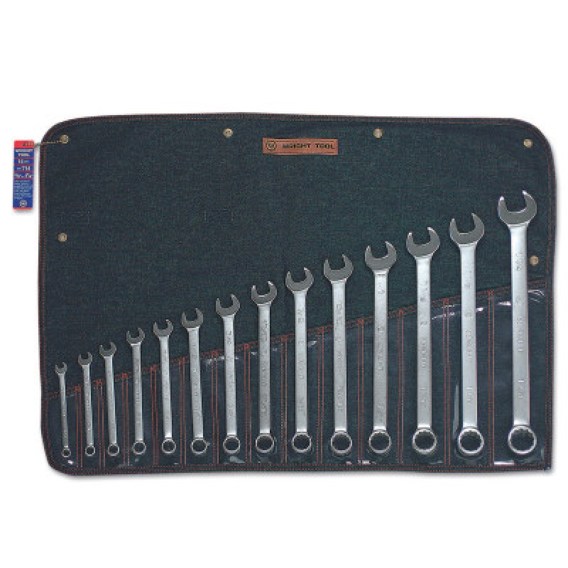 14PC COMBINATION WR SET3/8" - 1-1/4" 12 P-WRIGHT TOOL ***-875-714