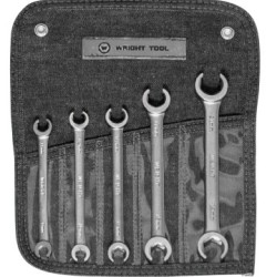 5PC. FLARE NUT WRENCH SET 9-11MM- 10--WRIGHT TOOL ***-875-744
