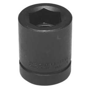 30MM 1"DR 6PT STD METRICIMPACT SOCK-WRIGHT TOOL ***-875-88-30MM