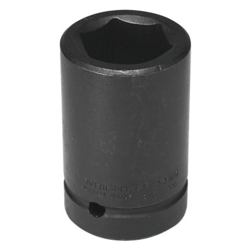 33MM 1"DR DEEP METRIC IMPACT SOCKET 6PT.-WRIGHT TOOL ***-875-89-33MM