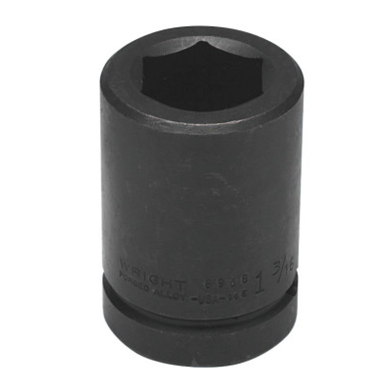 1-3/16" 1"DR 6PT DEEP IMPACT SOCKET-WRIGHT TOOL ***-875-8938