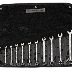 11-PC. METRIC COMBINATION WRENCH SET 7MM-19MM-12-WRIGHT TOOL ***-875-950