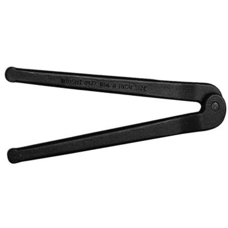 1/4" PIN BLACK ADJUSTABLE FACE SPANNER WRENCH-WRIGHT TOOL ***-875-9637