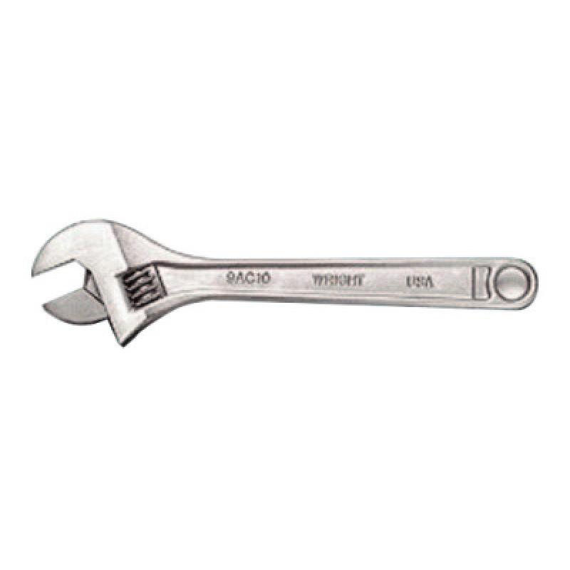 4" BLACK ADJUSTABLE WRENCH-WRIGHT TOOL ***-875-9AB04