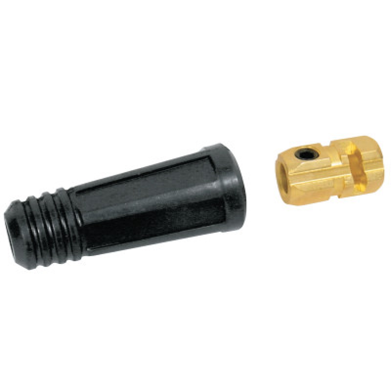 CONNECTOR FEMALE DINSE 1/0-2/0 EA=PKOF2 CONNECTO-ORS NASCO-900-BK-70