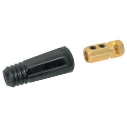 CONNECTOR FEMALE DINSE 2/0-3/0  2 EA/PK-ORS NASCO-900-BK-95