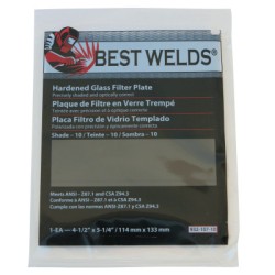BW-4-1/2X5-1/4 #10 GLASSFILTER PLATE-ORS NASCO-901-932-107-10