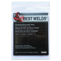 BW-4-1/2X5-1/4 #14 GLASSFILTER PLATE-ORS NASCO-901-932-107-14