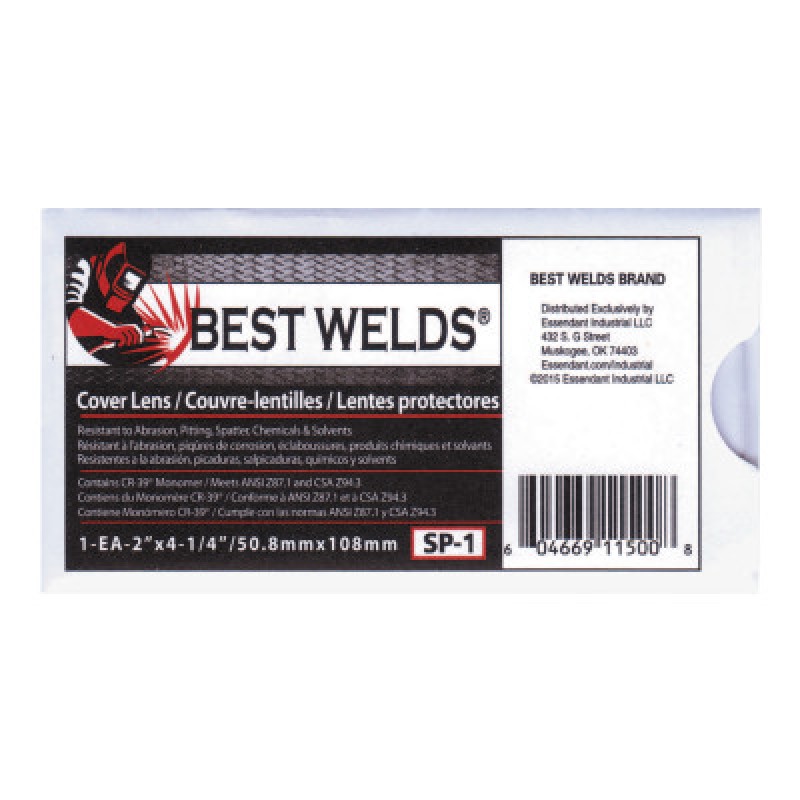 BW 2X4 1/4 70% CR-39 COVER LENS-ORS NASCO-901-SP-1
