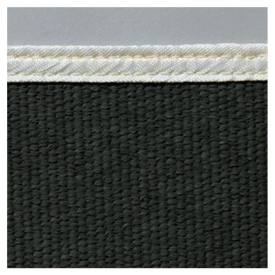 BW BLANKET 24OZ ACRYLICCOATED GLASS 6X6 BLACK-ORS NASCO-902-AC2300-24-6X6BLK