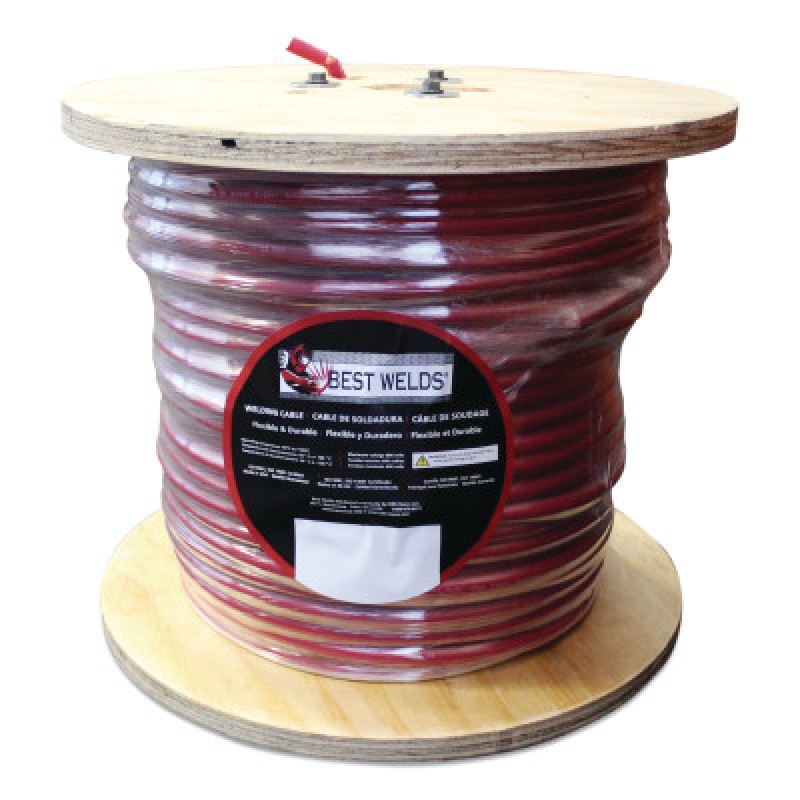 WELD CABLE 6AWG RED 500'RL-ORS NASCO-911-6-500-RED