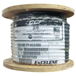 2/0AWG 25' CUT COILED TIED-ORS NASCO-911-2/0X25